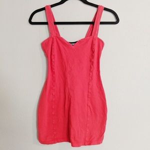 Urban Outfitters Red Bodycon Strappy Mini Dress